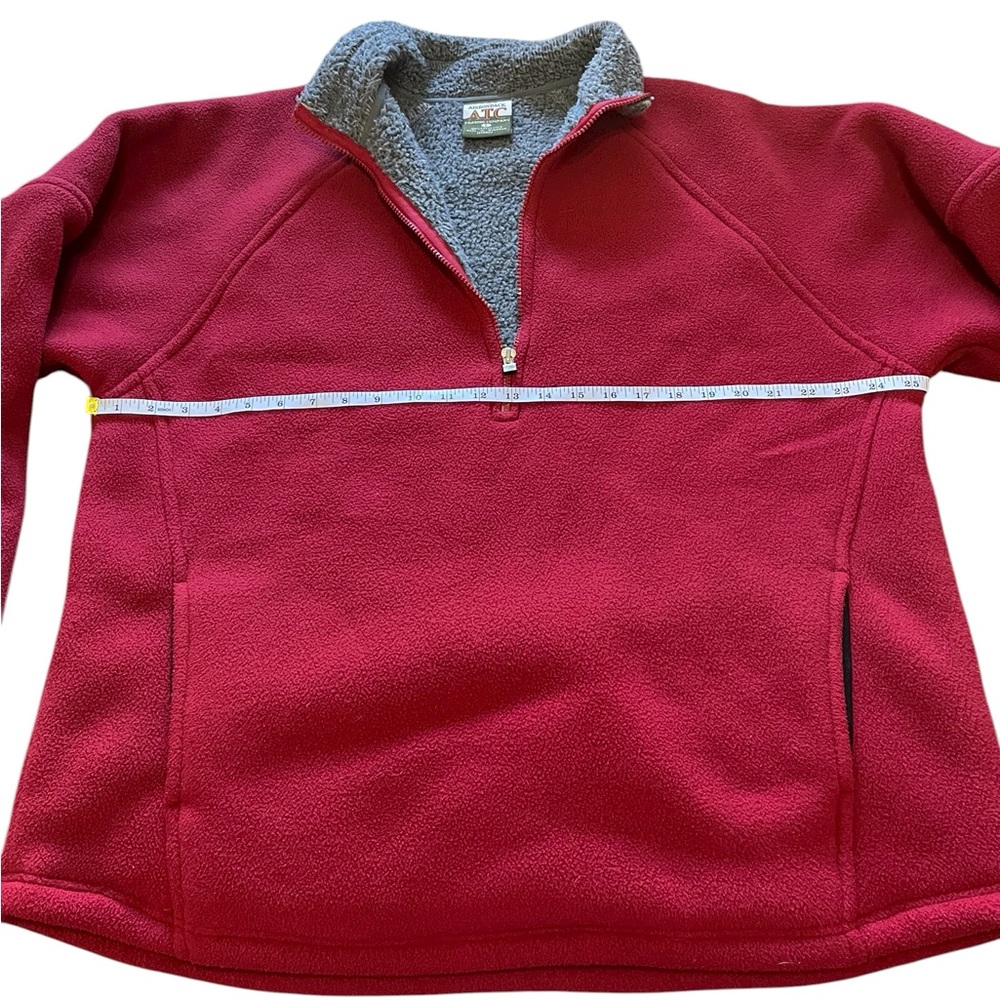 Adirondack ATC 1/4 Zip Fleece Pullover Sweater Mens Size Large - Picture 5 of 7
